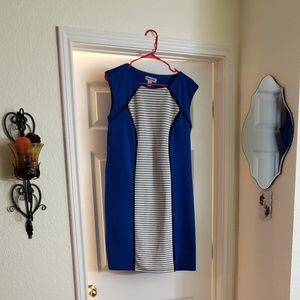 Royal blue dress